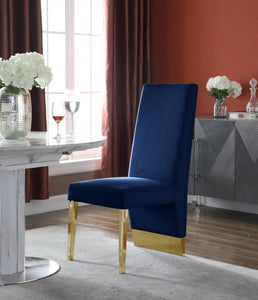 Porsha Velvet Sillas Doradas Comedor
