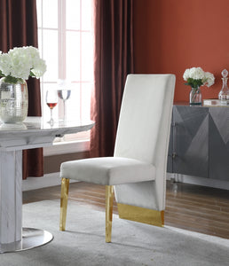 Porsha Velvet Sillas Doradas Comedor