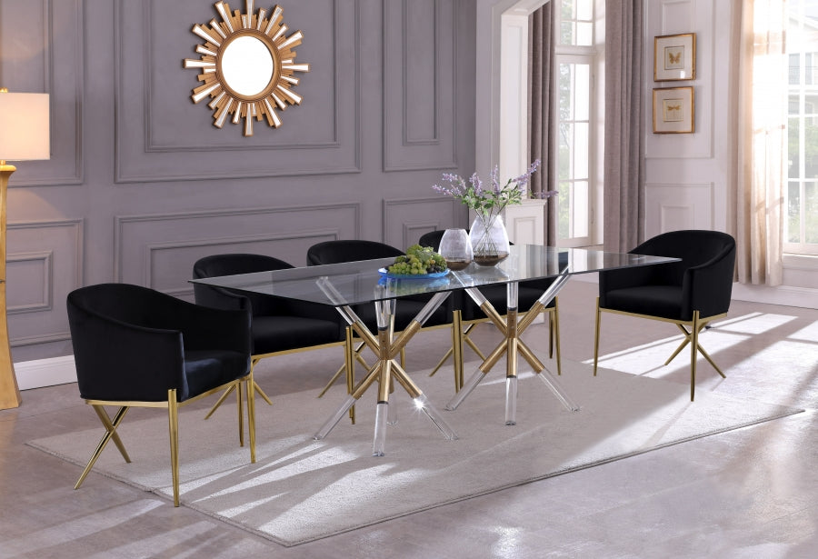 Mercury Juego de Comedor 4 sillas